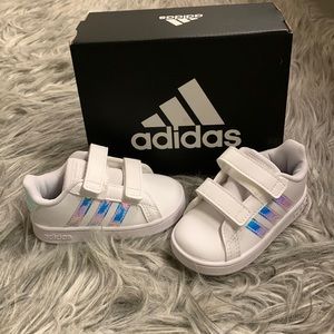 NIB Adidas Grand Court l Toddler Shoes, Size 5
